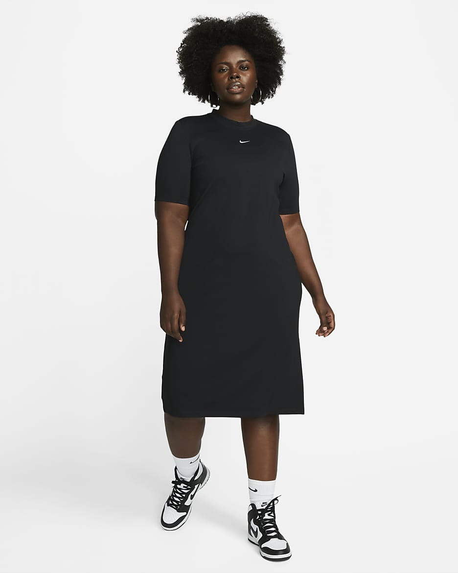 Robe mi longue Nike Sportswear Essential pour femme grande taille